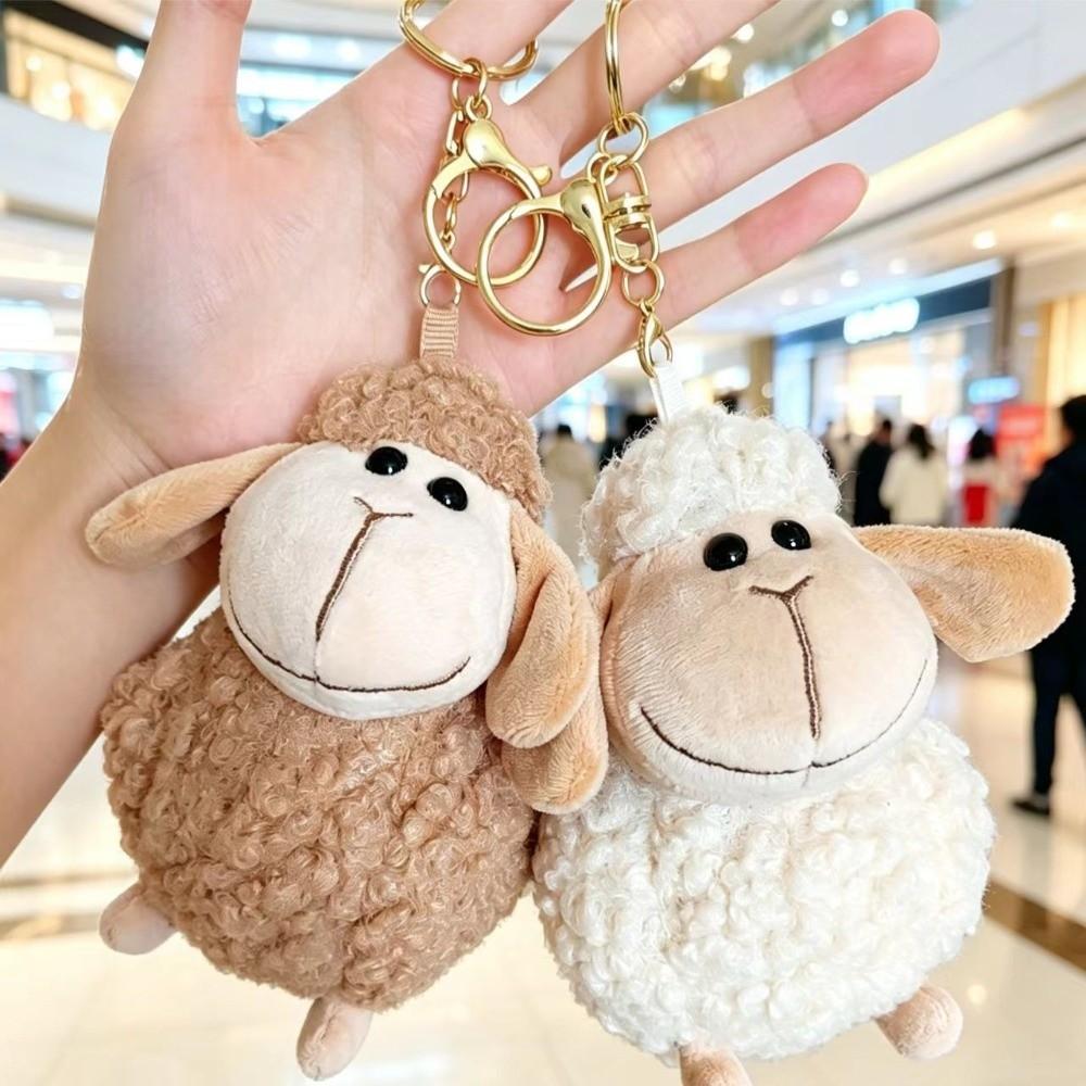 Cartoon Sheep Plush Pendant Lamb Soft Lamb Doll Ornament Friends Birthday Gifts