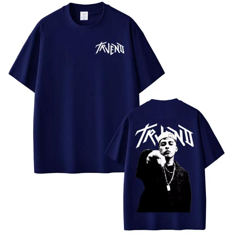 Rapper Trueno Album Tour 2025 Tshirt Unisex Women Clothing Fashion Short Sleeve T Shirt Cotton Oversized Tshirts Streetwear