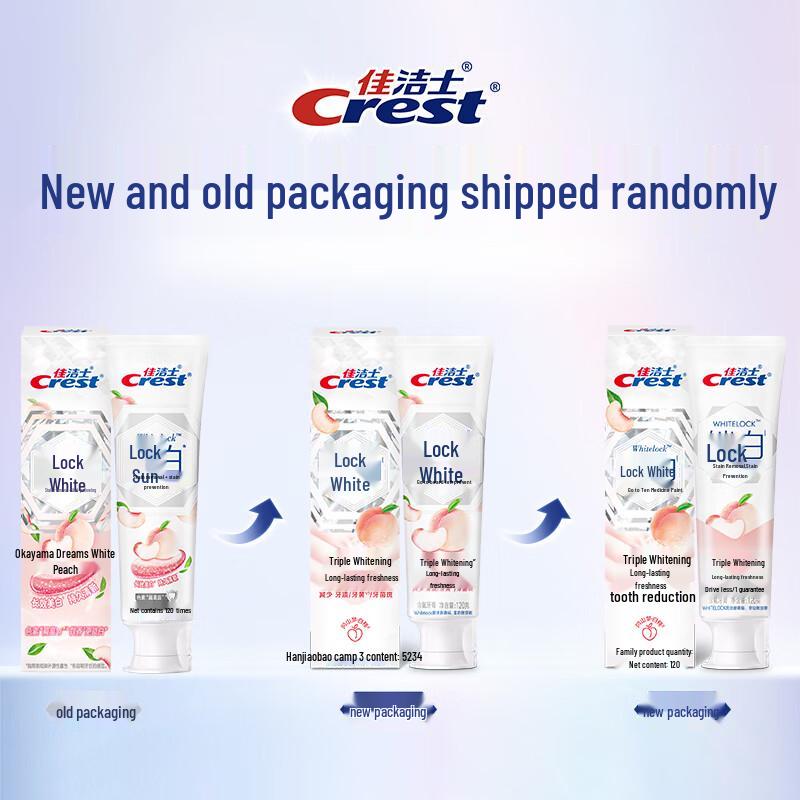 Crest Whitening & Fresh Breath Toothpaste
