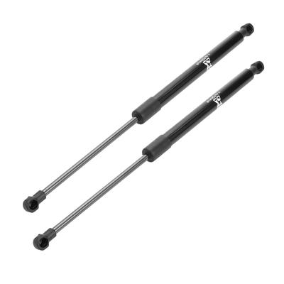 X AUTOHAUX 2-Piece 16-Inch Lift Support Strut Shock Gas Springs for Universal RVs, Trucks, and Boats, Black, 56 Lbs