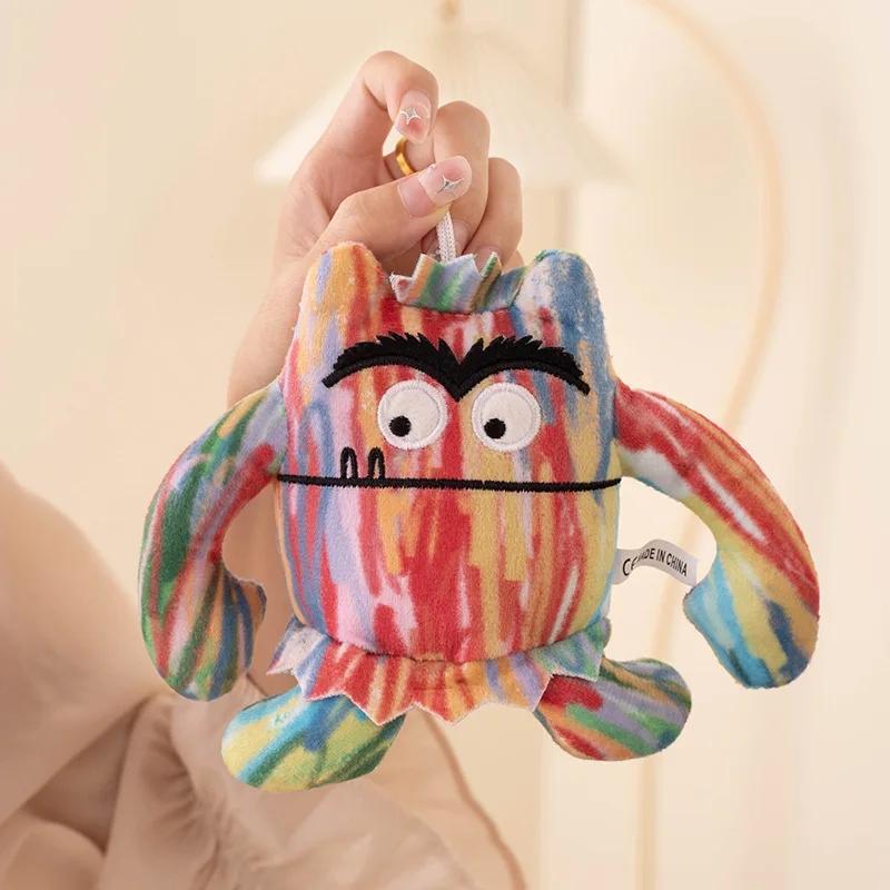 Nowe 15/25/35cm Kreskówkowe Urocze Zabawne Demon Duża Paszcza Potwór Pluszowe Zabawki Wypchane Anime Kolorowe Lalki dla Dzieci Urodziny Halloween Party Prezenty