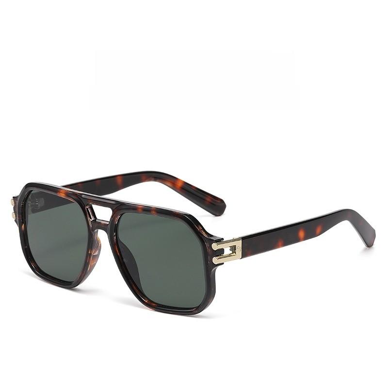Polygon Sunglasses For Men Women Anti Glare Pc Frame Fashion Outdoor Travel