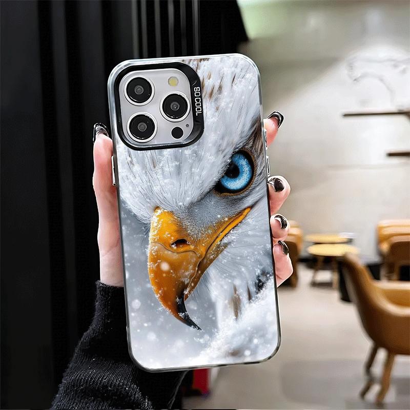 Bald Eagle Cool Shockproof Phone Case for iPhone 17 Air 16 16E 15 Pro Max 14 Plus 13 Mini 12 Back Cover Anti Fall Fundas