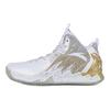 Anta KT2 KT Mid top Basketball Shoes Men's White Gold 11731101-5