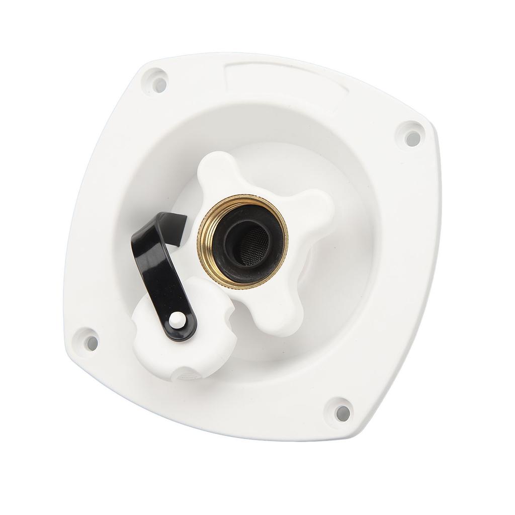 Wall Mount Pressure Regulator 100PSI to 45 PSI Built in Check Valve Leakproof Pressure Regulated Water Entry