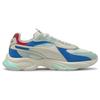 Puma Rs-Connect Buck Fabric Leather Sport Multicolor Low-Top Lifestyle Shoes Unisex Shoes Gray Blue Red 382710-02