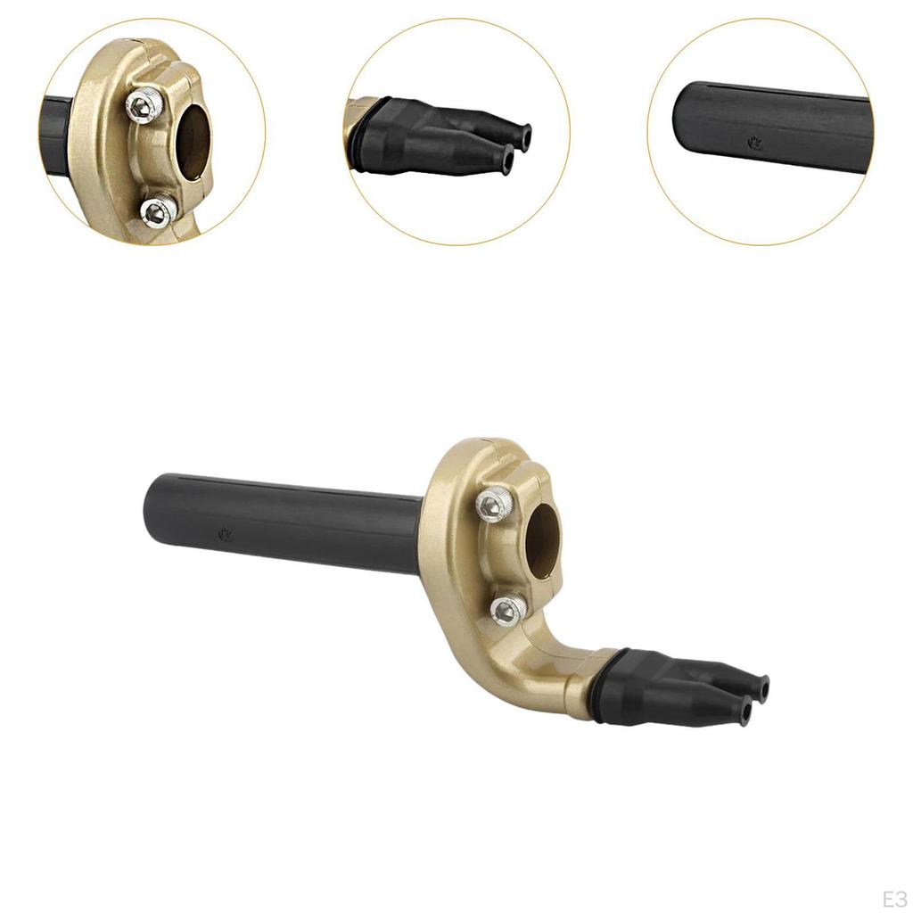 Motorcycle Quick Turn Throttle Handle Grips Maintenance 7/8" Double Line Repair Motocross