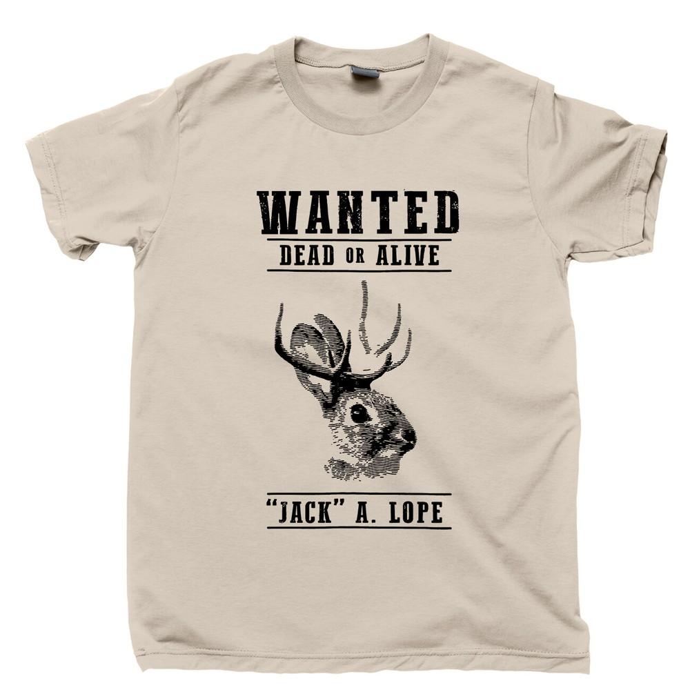 

Jackalope T Shirt Jackrabbit Antelope Horn Cryptid Hunter Spirit Animal Hare Tee XL