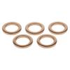 Kijima 105-140 Motorcycle Parts Copper Washers M10 X 15 Mm X 1.5t 5 Piece Set