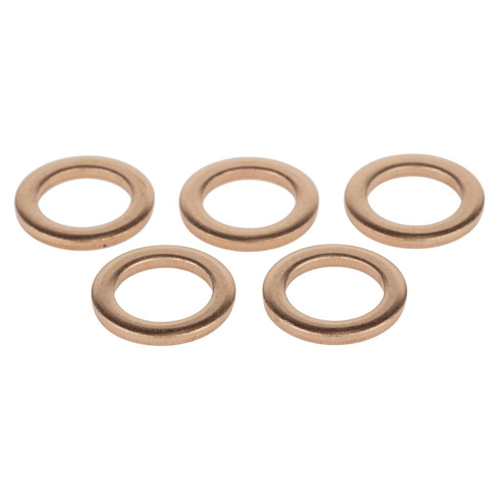 Kijima 105-140 Motorcycle Parts Copper Washers M10 X 15 Mm X 1.5t 5 Piece Set