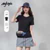 MJ STYLE Women's Pique Fitted Short-Sleeve T-shirt