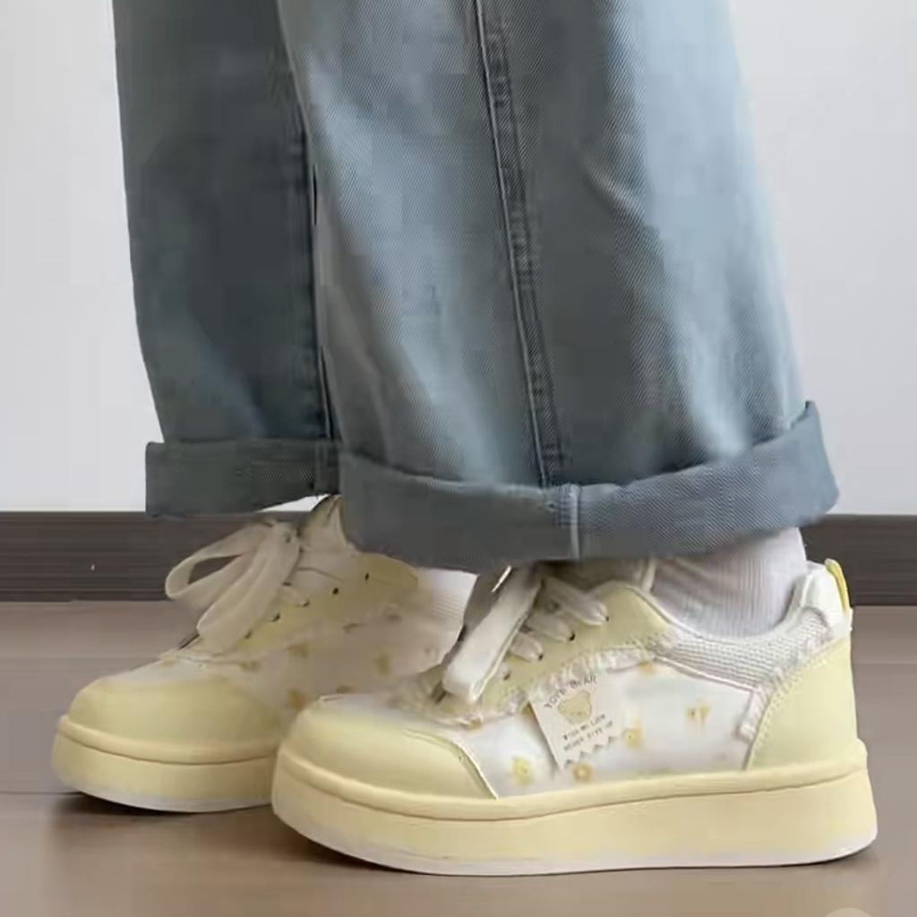 Campus wind new wasteland wind student wasteland summer breathable board shoes sports high value round head casual shoes