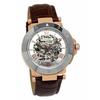 Salvatore Marra Automatic Skeleton Wristwatch for Men, Business and Formal Wear