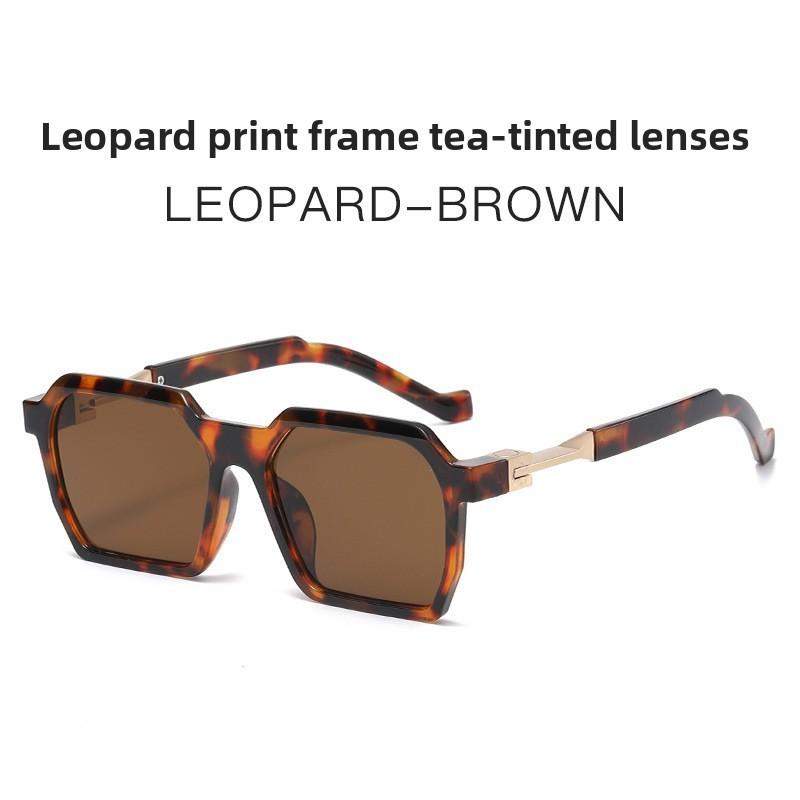 Fashion Square Sunglasses For Men With Uv400 Protection Stylish Outdoor Accessory