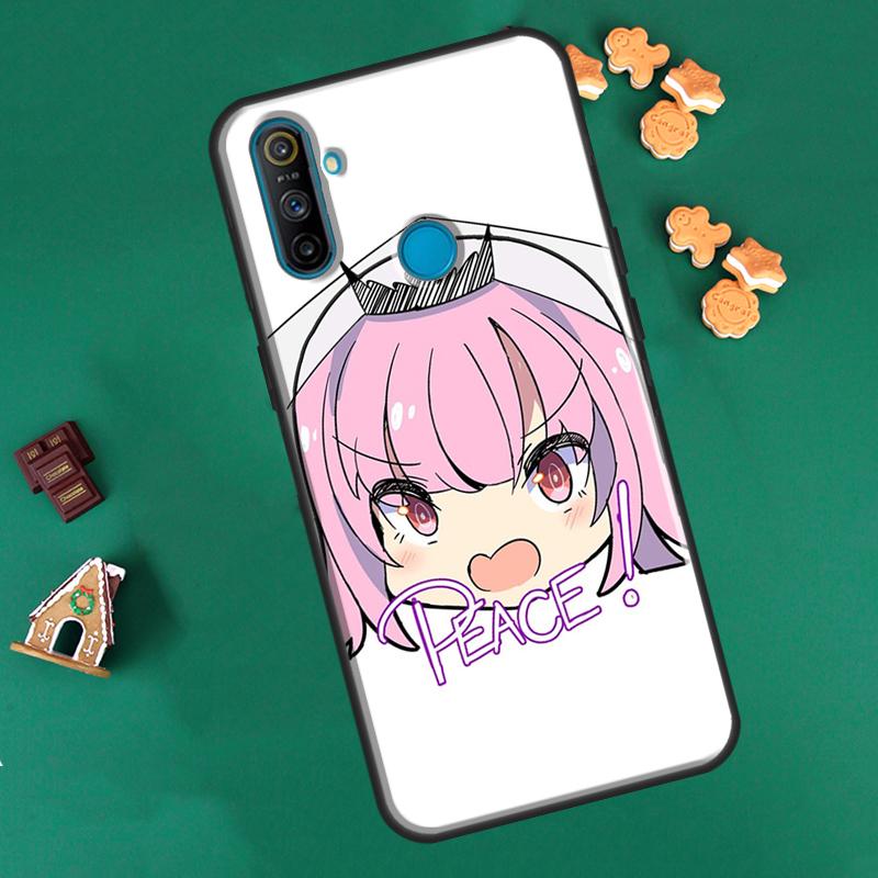 Mori Calliope Hololive Pouzdro pro OnePlus 10 Pro 9 Pro 8T 9R Nord2 Kryt pro Realme 8i 9i 8 Pro C21 GT Neo 2 Master