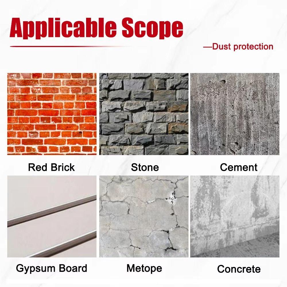 Multi Functional Dust Collector Dustproof Drill Storage Box Dust Cover Wall Drilling