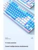 AULA F3009 Wireless Three-Mode 87-Key Mechanical Keyboard for Esports, Gaming, and Office Use