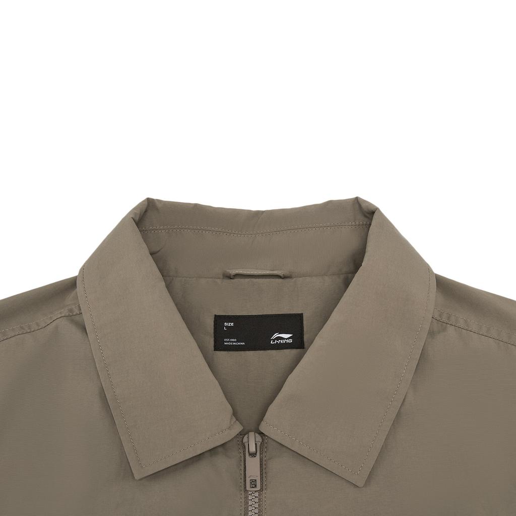 Li Ning Sports Lifestyle Series Windproof Water-Repellent Couple Sports Jacket Unisex Jackets AFDWJ25-6