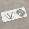 3D ABS Chrome Letters V6 V8 V10 V12 Car Fender Side Logo Badge Sticker For Mercedes Benz W205 W204 W213 W212 W221 Accessories AX1