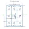 DIY ABS 21700 Power Bank Case 1/2/3/4pcs Battery Holder Storage Box Holder
