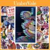 50 Stück Five Nights At Freddy's Aufkleber Wasserdicht Klebend Wiederverwendbar Deko