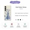 For Samsung Galaxy A17 5G Case Street Outside The Castle Pattern Printing Straight Edge TPU Phone Back Cover