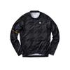 Printed Long-sleeved Jersey, Oblique Pattern
