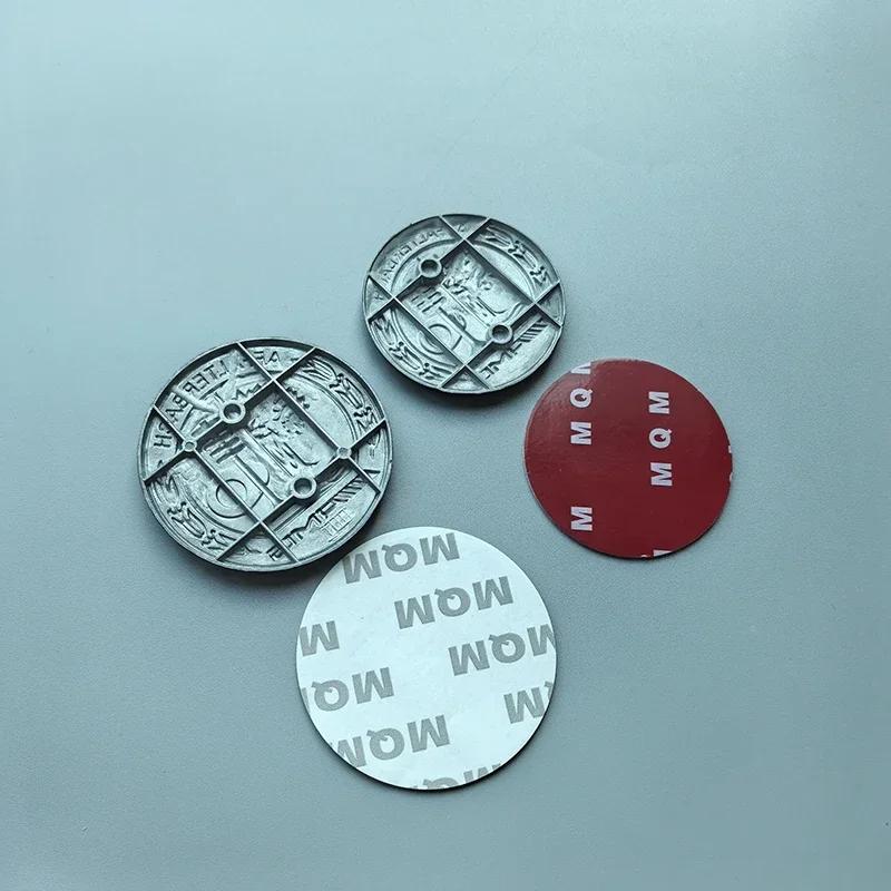 2025 Horké 45mm 56mm 65mm Kulaté Kovové Logo Jabloň AMG Znak na Auto Kapota Zadní Strana C Sloupek Odznak pro Mercedes Benz Matná Černá S