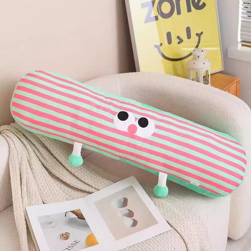 Washable Long Body Pillow for Side Sleepers, Bedroom Dormitory Cushion, Men's Backrest, Women's Leg Pillow