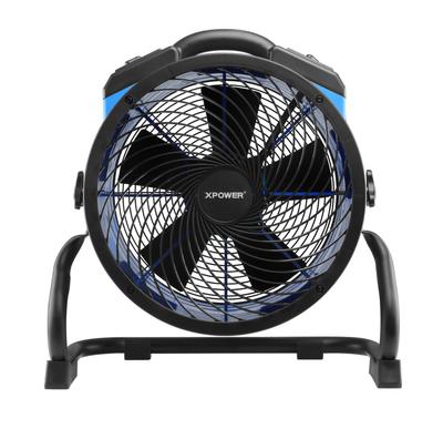 Axiální ventilátor XPOWER Časovač Modrý Cirkulace vzduchu Vysoká kapacita Robustní 14″ Pro Užitkový ventilátor Sušič koberců FC-300