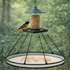 Windproof Bird Food Catcher Tray Antispill Bird Food Collector Hanging Bird Feeder  Garden