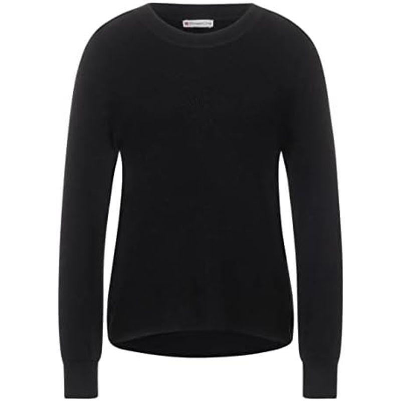 House Autumn and Winter New Arrival Export European and American Women's Clothing Cut Label round Neck Pullover Long Sleeve Sweater plus Size Knitwear