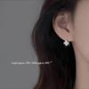 2024 Women's Luxury Sterling Silver Flower Stud Earrings