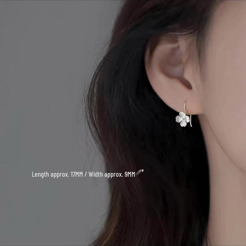 2024 Women's Luxury Sterling Silver Flower Stud Earrings