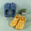 Indoor Home Non-slip Simple Garden Baotou Daily Light Shoes Solid Color Couple Hole Shoes