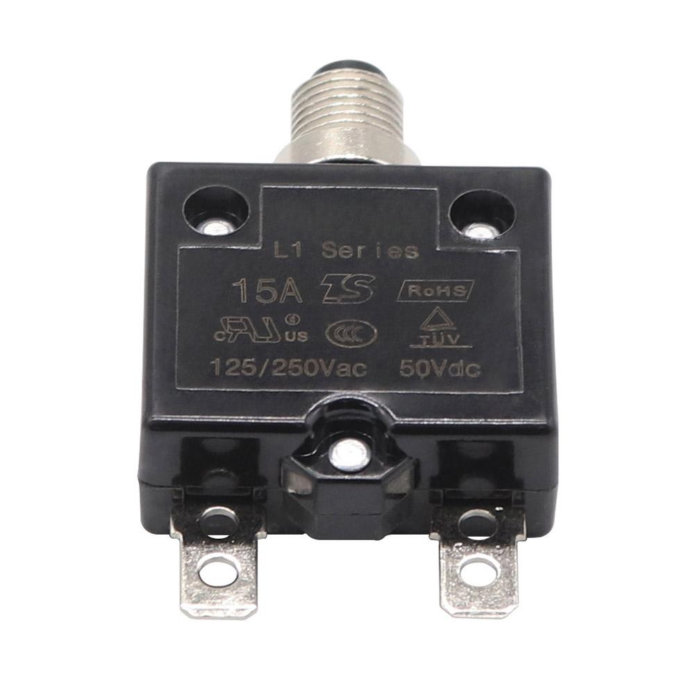 L1 Series Circuit Thermal Overload Protector For Audio-Visual Equipment Voltage Rating 125 250V AC Wide Application Range