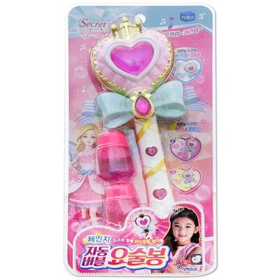 Secret Jouju Change Bolha automática varinha mágica brinquedos infantis coreanos