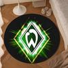 Werder Bremen football Round mat Home Decor, Chair rug For livingroom,Bedroom, doormat home decor Birthday Gift Christmas Gifts