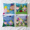 B-BBen H-HHollys Little Kingdom Cushion Cover Decorative Throw Pillow Modern Square Romantic Couch Sofa Bed Car