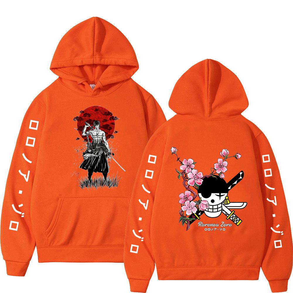 Japonské Anime Luffy Roronoa Zoro Sanji Harajuku Mikiny Pánské Dámské Ležérní Móda Unisex Mikina Pánský Top