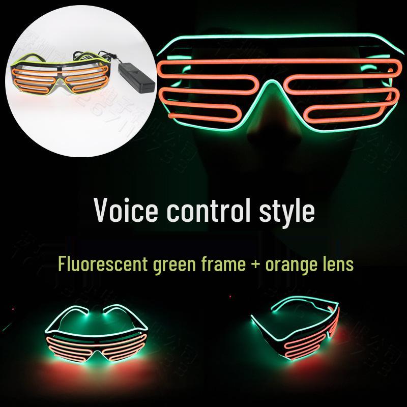 LED Light-Up Party Glasses for Stage Performances and Events