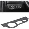Car Steering Wheel Cover Trim Interior Decoration Accessories Carbon Fiber Look for Dodge Challenger Charger GT RT Hellcat Daytona 2015-2021