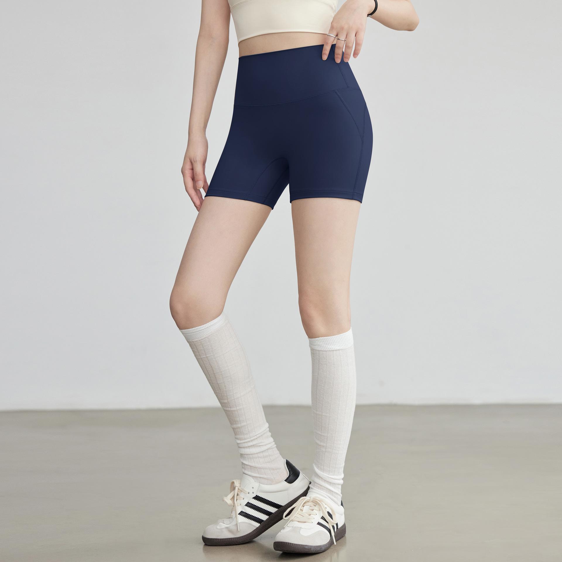 

Женские шорты с высокой талией для похудения, для йоги и велоспорта, для бега и пилатеса, 2025