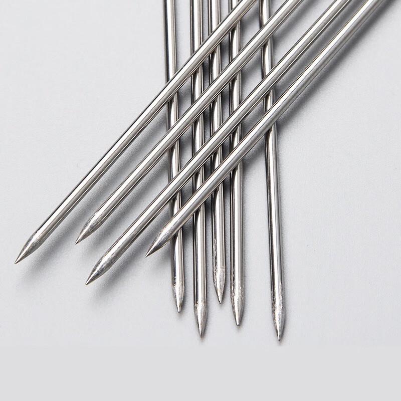 ZISIZ 304 Stainless Steel BBQ Skewers