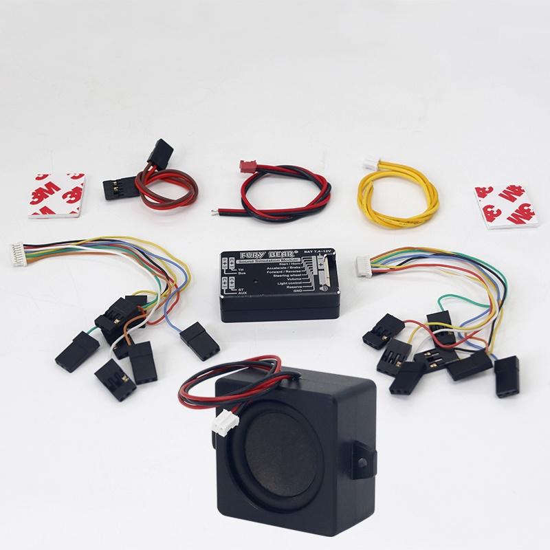 FURY BEAR 1/14 RC Tractor Engineering Vehicle Sound Simulation System