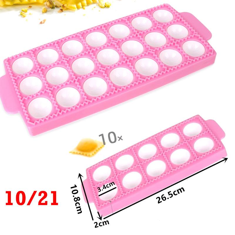 10 Grids/21 Grids Mold for Italian Dumpling Silicone Dumpling Mold DIY Baking Tools Food Grade Material, Easy To Clean