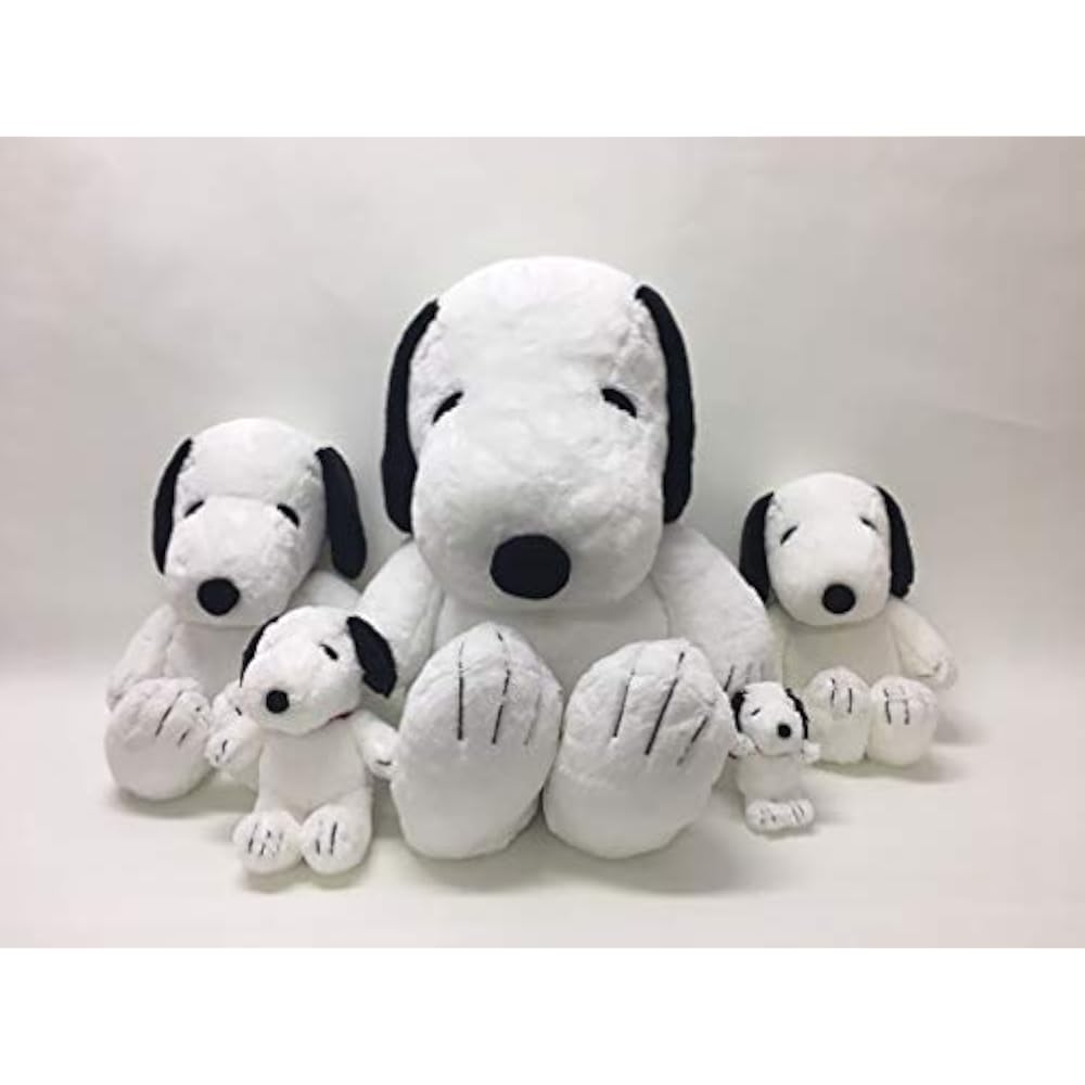 Nakajima Corporation PEANUTS SNOOPY Peanuts Hug Hug Plush Toy S Size Snoopy Black 077424-15