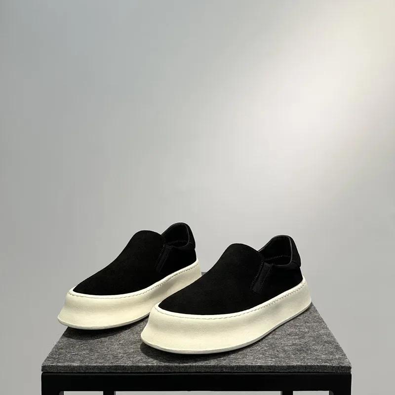 Men's Shoes 2025 Spring New Fashionable Low Cut Breathable Canvas Casual Shoes Soft Soled Lightweight Driving Shoes Board Shoes