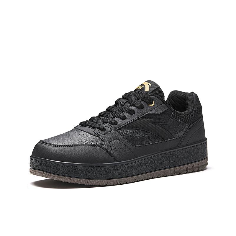 Anta Casual Skate Shoes Black Dark Gray Men 912548068-6