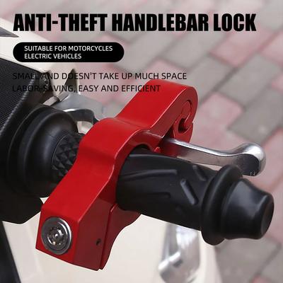 Motorcycle Anti Theft for Motorcycle Insurance Supplies Electric Scooter Padlock Handcuffs Motorcycle Lever Lock Electric Bike